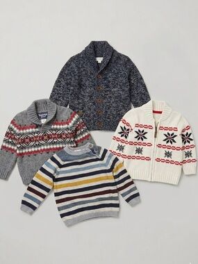Carter’s, H&M, OshKosh 12M sweater bundle